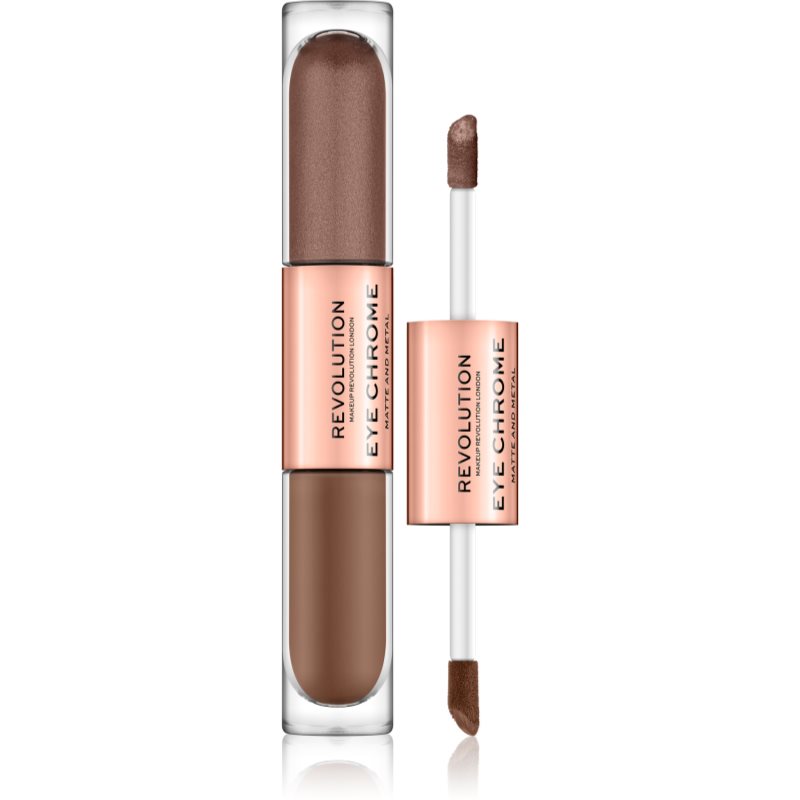 Makeup Revolution Eye Chrome течни очни сенки цвят Dream 2 x 2,2 мл.