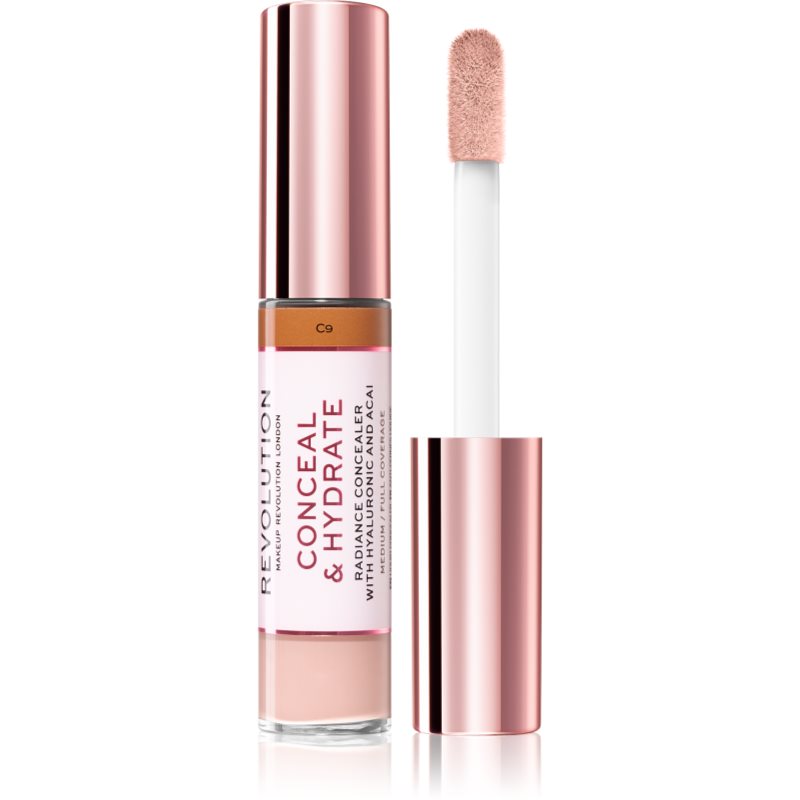Makeup Revolution Conceal & Hydrate hydratační korektor odstín C9 13 g