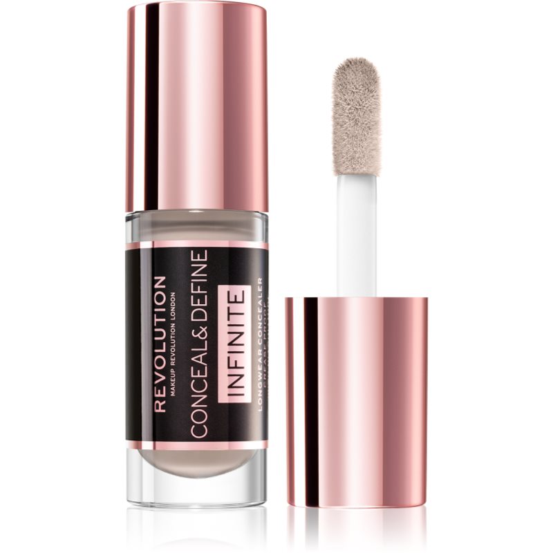 Makeup Revolution Infinite krycí korektor pro redukci nedokonalostí odstín C3.5 5 ml