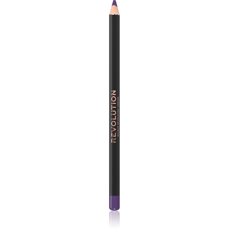 Makeup Revolution Kohl Eyeliner kajalová tužka na oči odstín Purple 1,3 g