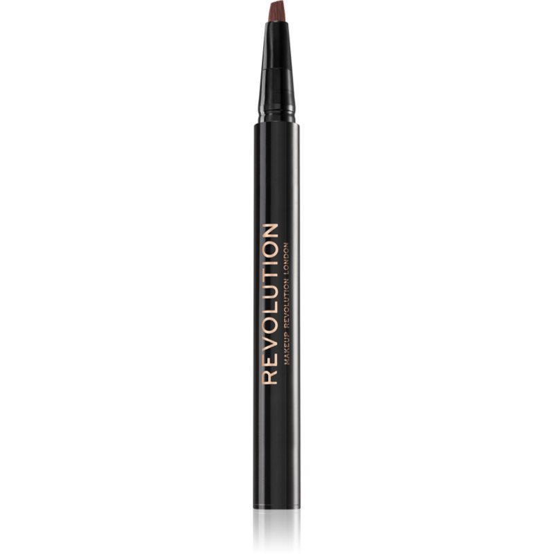 Makeup Revolution Bushy Brow молив за вежди цвят Ash Brown 0,5 мл.