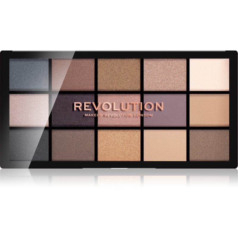 Makeup Revolution Reloaded paleta očních stínů odstín Iconic 1.0 15 x 1,1 g
