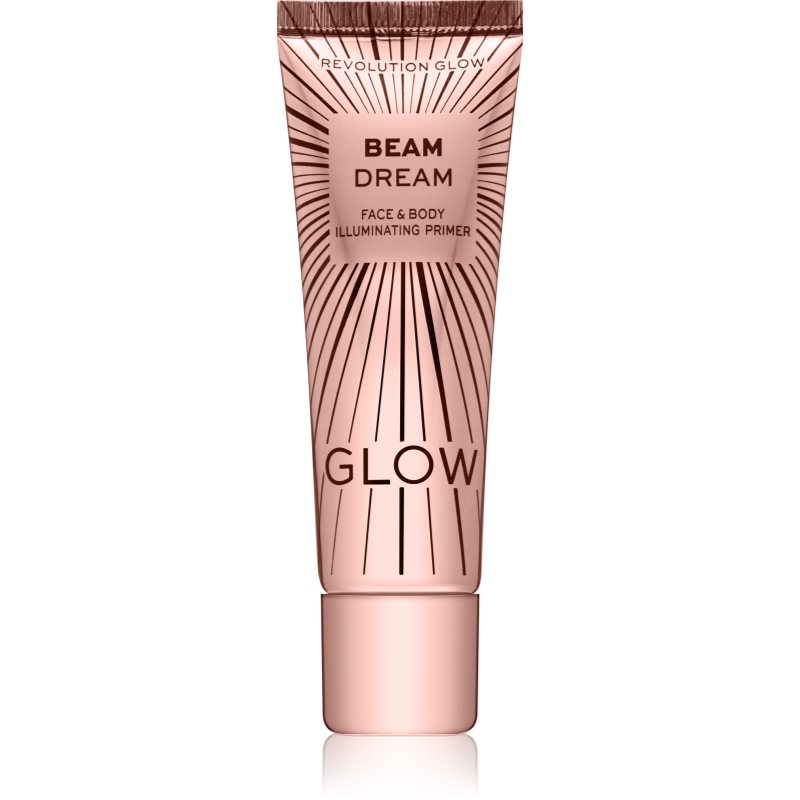 Makeup Revolution Glow Beam Dream озаряваща основа под фон дьо тен 18 мл.