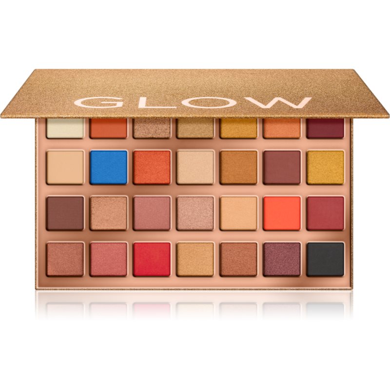 Makeup Revolution Glow Heatwave палитра сенки за очи 33,6 гр.