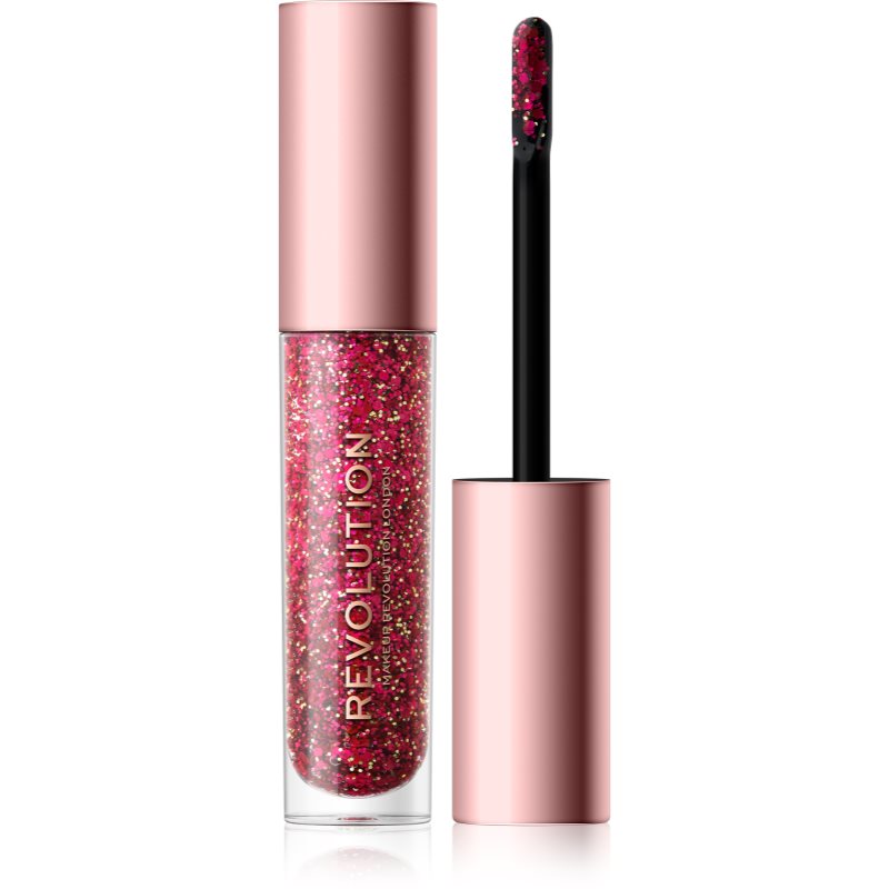 Makeup Revolution Viva Glitter Body Gloss брокат за лице и тяло цвят Festival Love 3,7 мл.