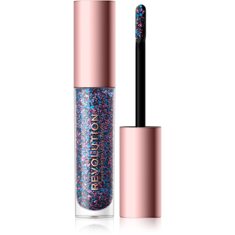 Makeup Revolution Viva Glitter Body Gloss брокат за лице и тяло цвят Chameleon Dreams 3,7 мл.