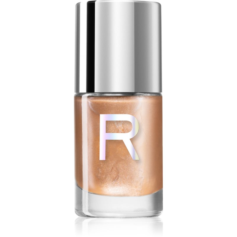 Makeup Revolution Candy Nail лак за нокти  перлен блясък цвят Caramel Fancy 10 мл.