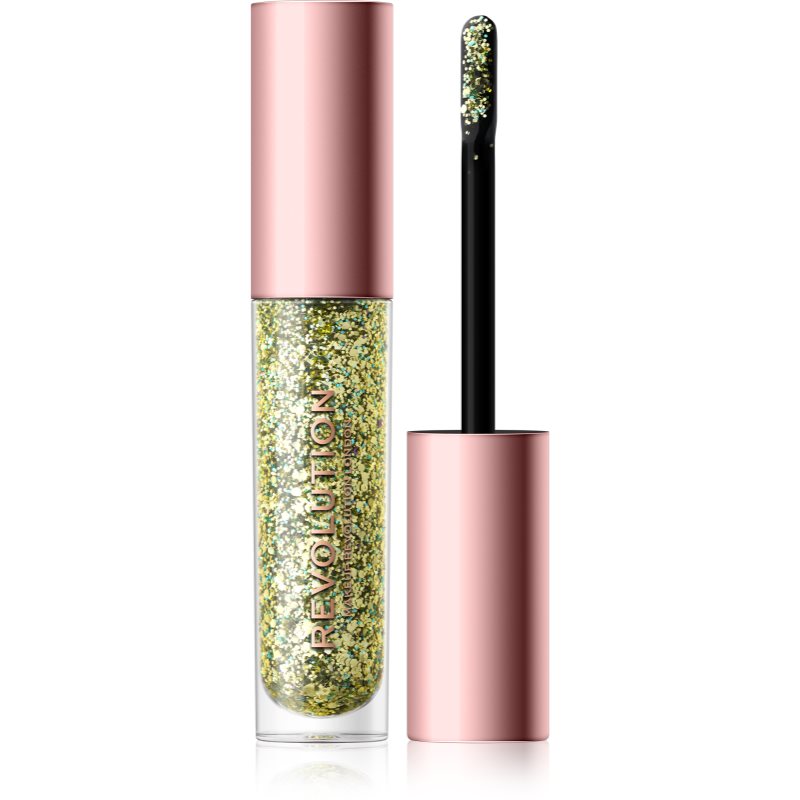 Makeup Revolution Viva Glitter Body Gloss брокат за лице и тяло цвят Sunrise Sunset 3,7 мл.