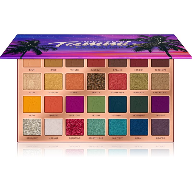 Makeup Revolution X Tammi paletka očních stínů odstín Tropical Twilight 133 g