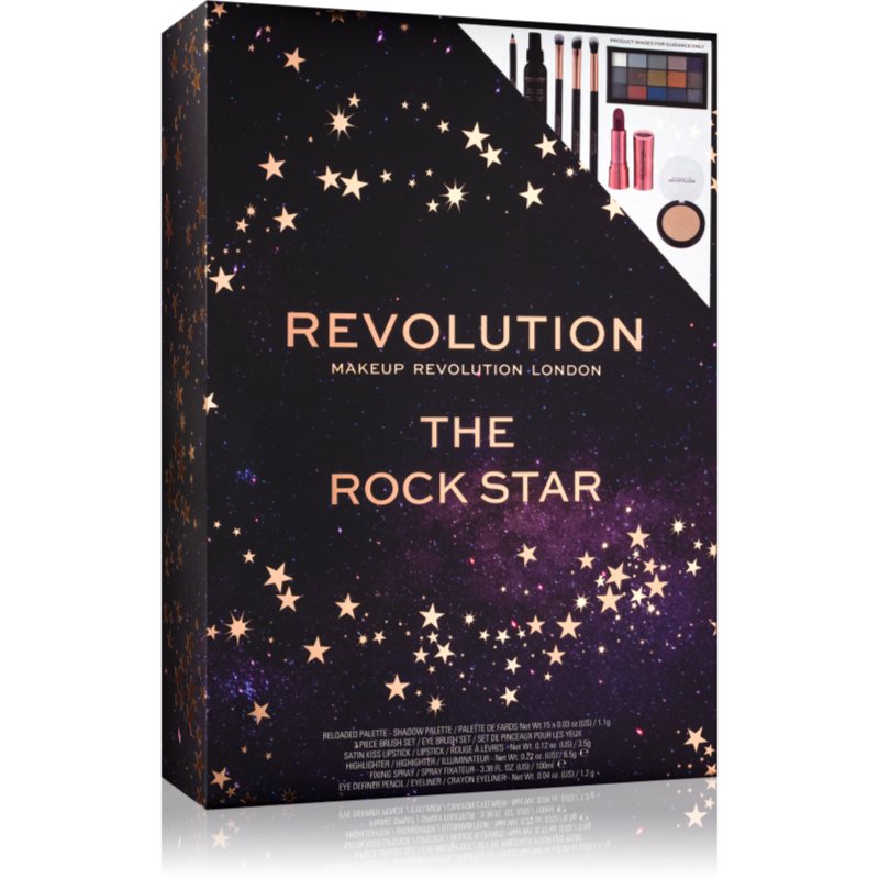 Makeup Revolution The Rock Star подаръчен комплект (за жени )