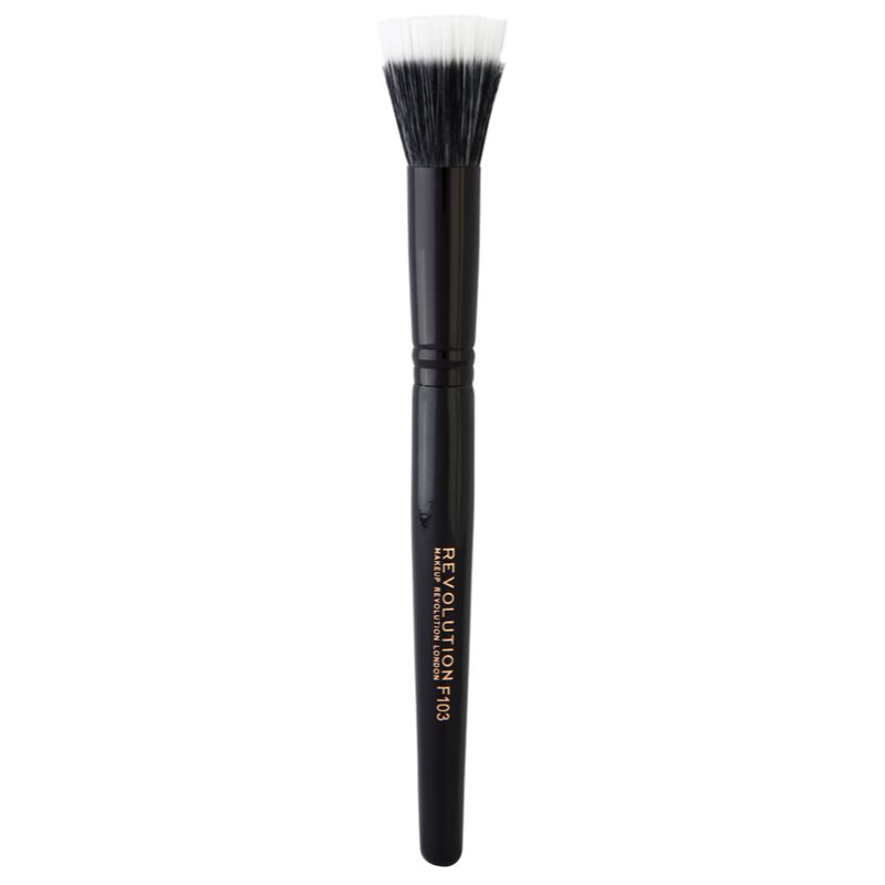 Makeup Revolution Brushes четка с кръгла форма за фон дьо тен и основи PRO F103