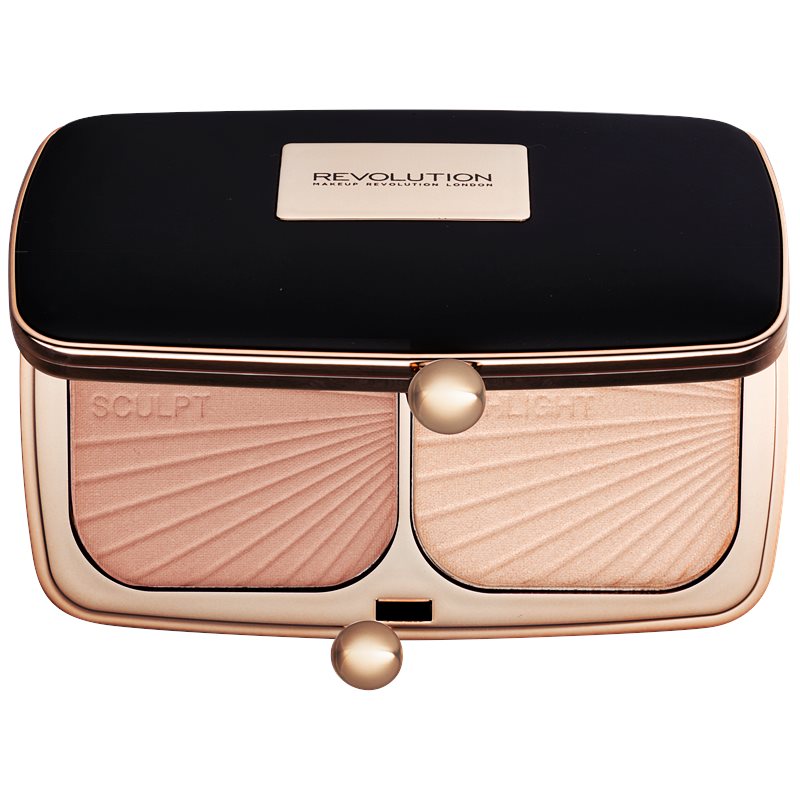 

Makeup Revolution Renaissance Glow контурна палетка для обличчя