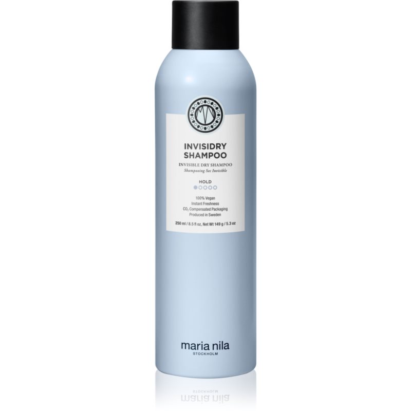 Maria Nila Style & Finish suchý šampon pro mastné tmavé vlasy Invisidry Shampoo 250 ml