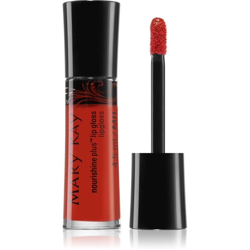 Mary Kay NouriShine Plus блясък за устни цвят Rock'N Red 4,5 мл.