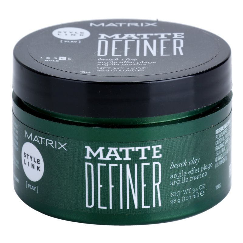 Matte clay. Matrix глина матовая Style link Matte Definer Beach Clay. Глина матирующая Style link Matte Definer для укладки волос, 100 гр. Стиль Clay. Дефайнер.