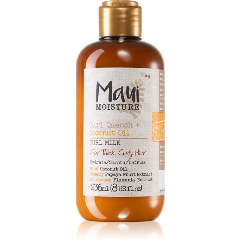 Maui Moisture Curl Quench + Coconut Oil hydratační mléko pro vlnité a kudrnaté vlasy 236 ml