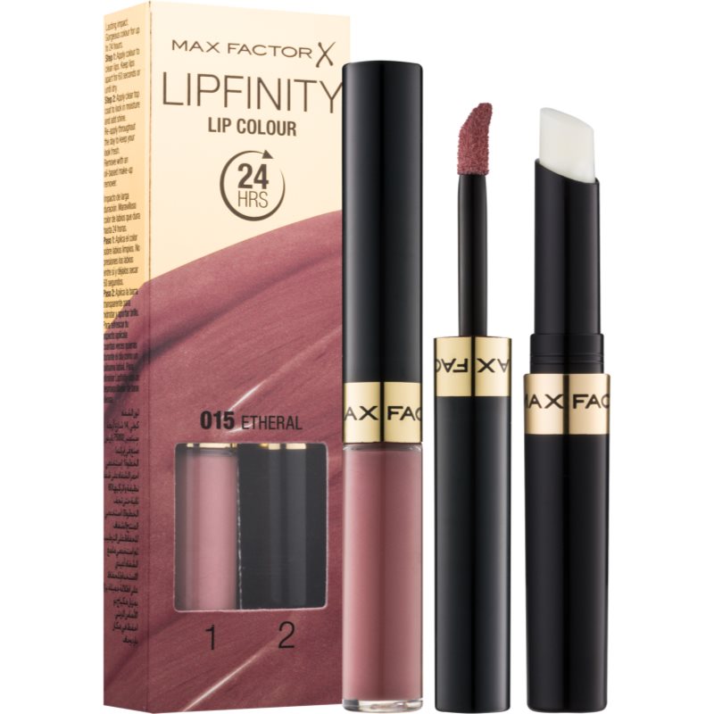 Max Factor Lipfinity dlouhotrvající rtěnka s balzámem odstín 015 Etheral