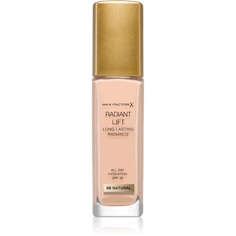 Max Factor Radiant Lift dlouhotrvající make-up SPF 30 odstín 50 Natural 30 ml