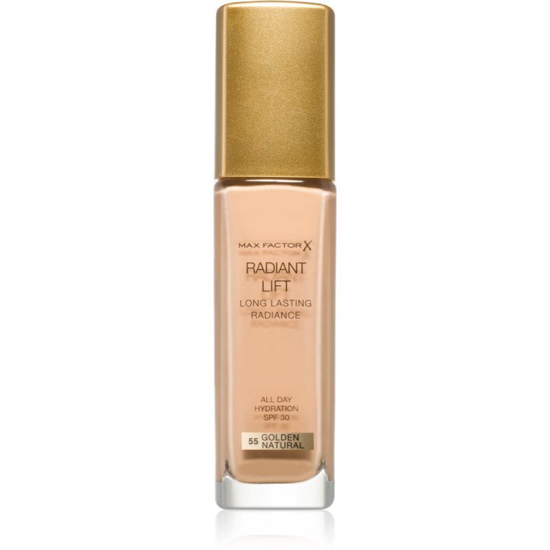 Max Factor Radiant Lift дълготраен фон дьо тен SPF 30 цвят 55 Golden Natural 30 мл.