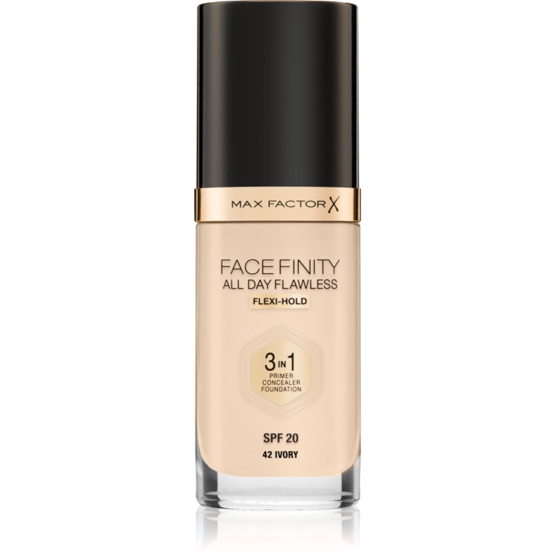 Max Factor Facefinity make-up 3 v 1 odstín 42 Ivory 30 ml