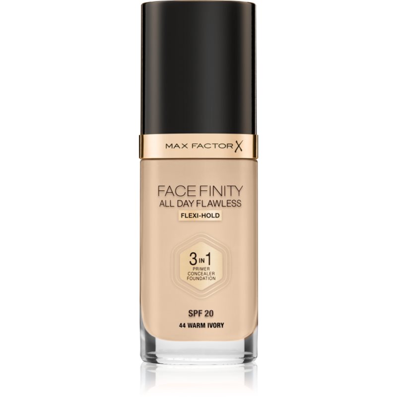 Max Factor Facefinity make-up 3 v 1 odstín 44 Warm Ivory 30 ml