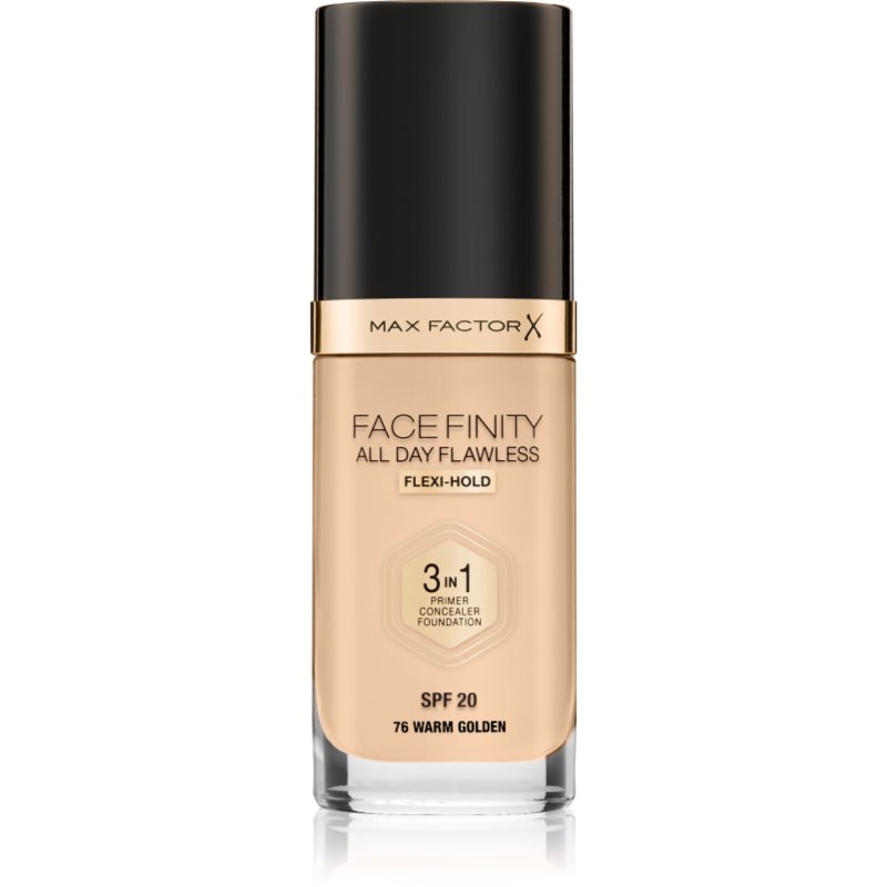 Max Factor Facefinity фон дьо тен 3 в 1 цвят 76 Warm Golden 30 мл.