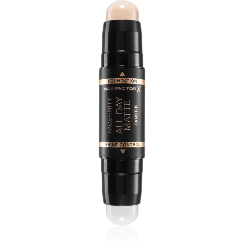 Max Factor Facefinity All Day Matte make-up a podkladová báze v tyčince odstín 40 Light Ivory 11 g