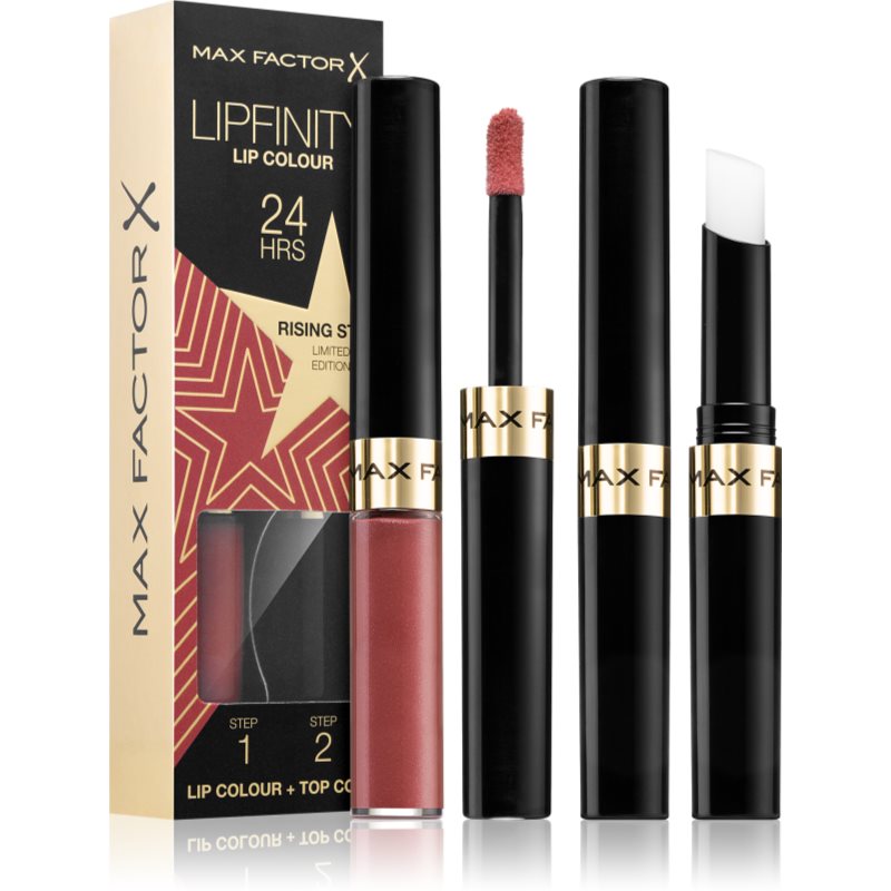 Max Factor Lipfinity Rising Stars дълготрайно течно червило с балсам цвят 090 Starstruck