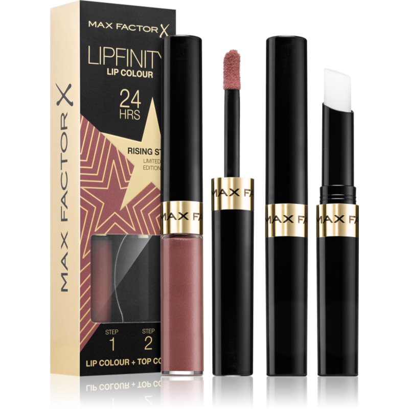 Max Factor Lipfinity Rising Stars дълготрайно течно червило с балсам цвят 082 Stardust