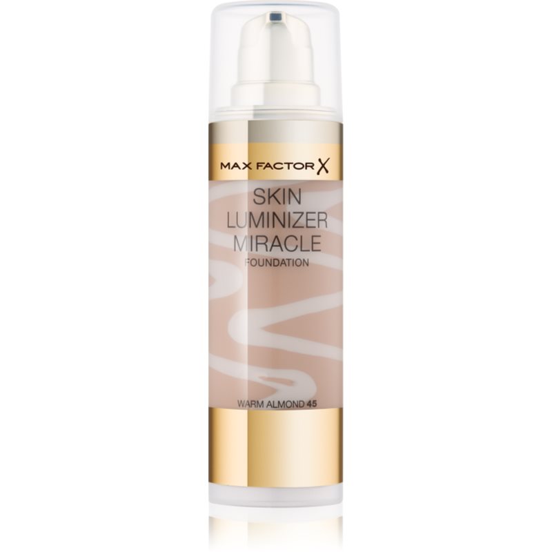 Max Factor Skin Luminizer Miracle rozjasňující make-up odstín 45 Warm Almond 30 ml