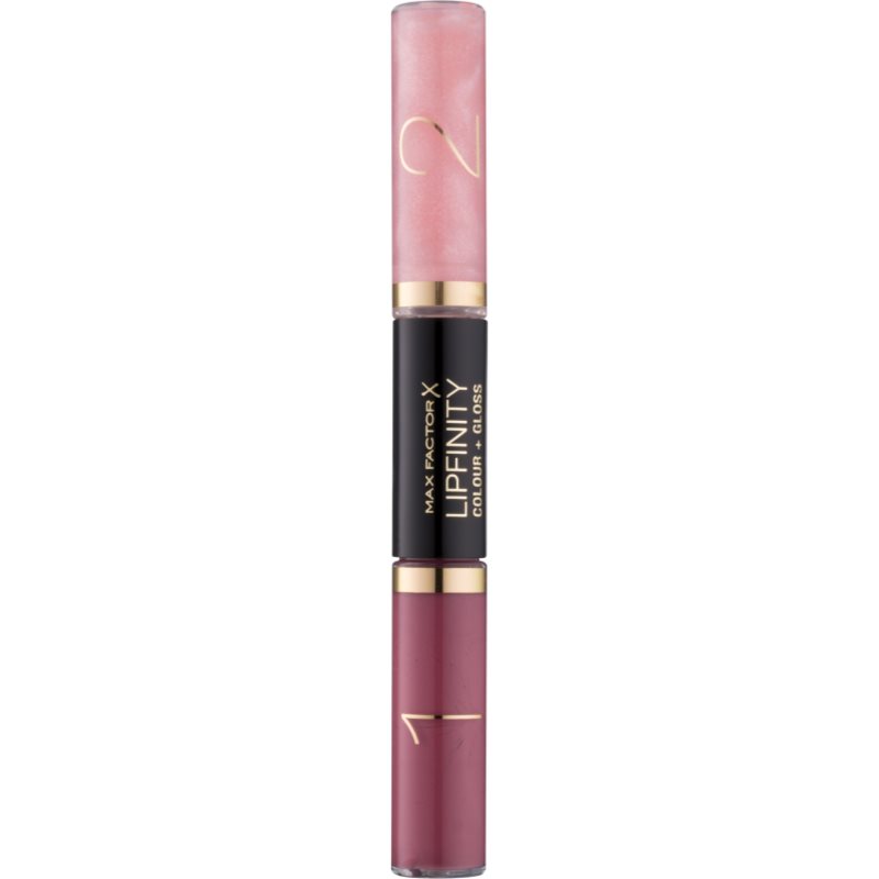 Max Factor Lipfinity Colour and Gloss дълготрайно червило и гланц за устни 2 в 1 цвят 530 Luminous Petal 2x3 мл.