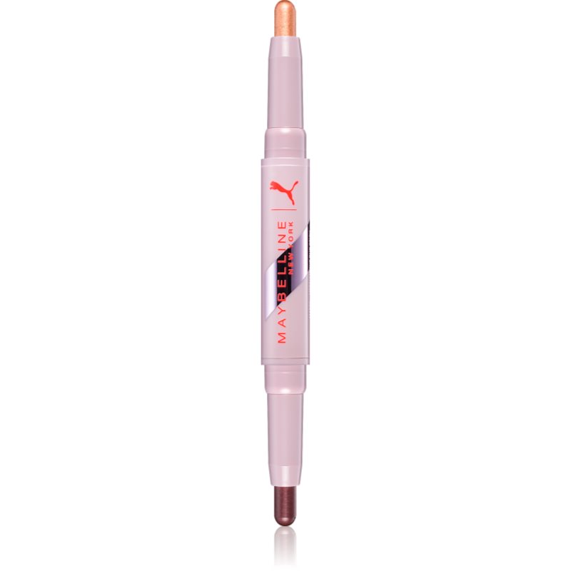 

Maybelline Puma x Maybelline Matte + Metallic Eye Duo Stick тіні для повік у формі стіку відтінок 05 Heat + Flash