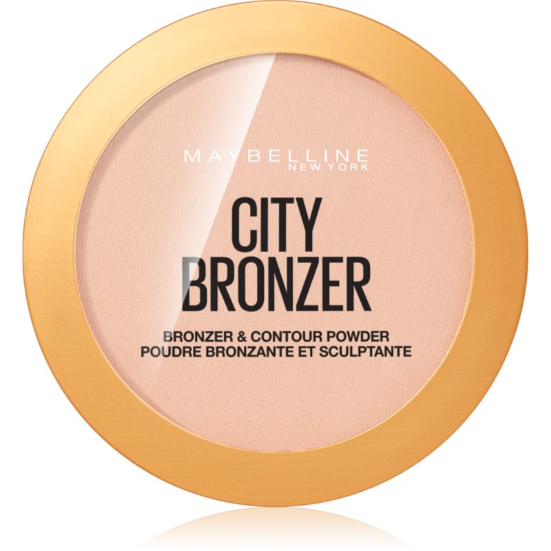 Maybelline City Bronzer бронзант и контурна пудра цвят 150 Light Warm 8 гр.