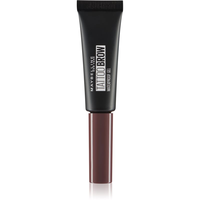 Maybelline Tattoo Brow Waterproof Gel voděodolný gel na obočí odstín 04 Medium Brown 5 ml