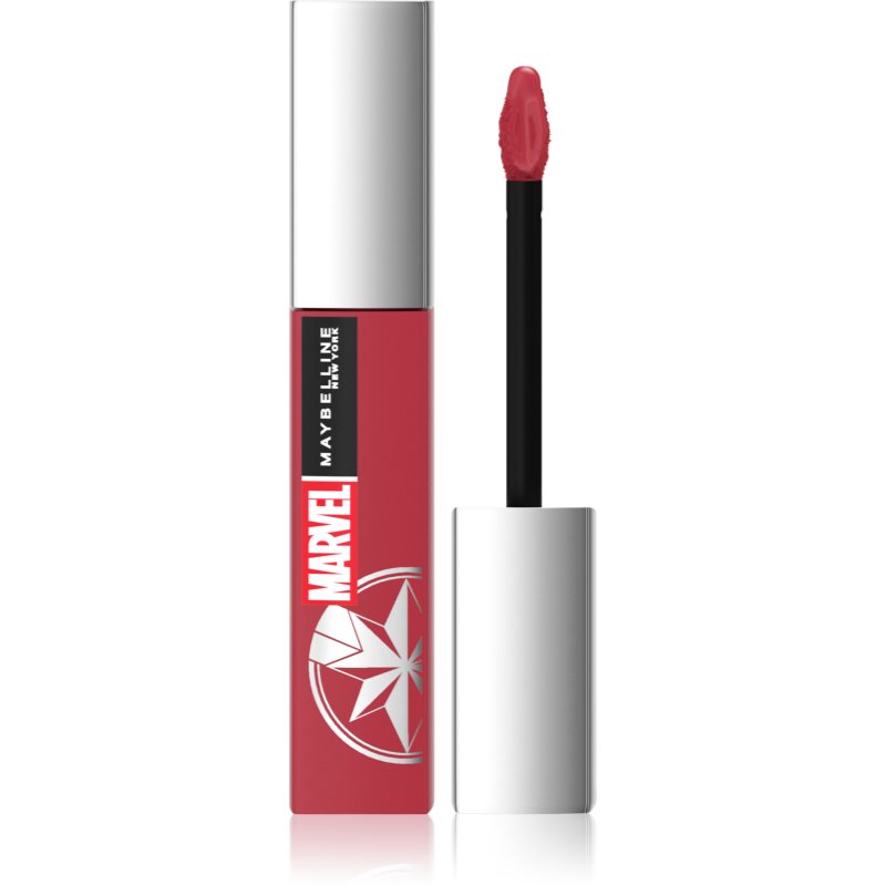 Maybelline x Marvel SuperStay Matte Ink дълготрайно матово течно червило цвят 80 Ruler 5 мл.