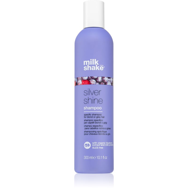 Milk Shake Silver Shine shampoing pour cheveux blonds anti-jaunissement 300 ml