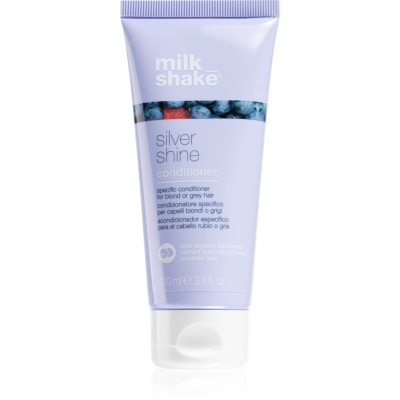 Milk Shake Silver Shine kondicionér pro blond vlasy neutralizující žluté tóny 100 ml