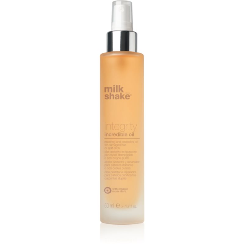 Milk Shake Integrity olio rigenerante e protettivo per capelli rovinati con doppie punte 50 ml