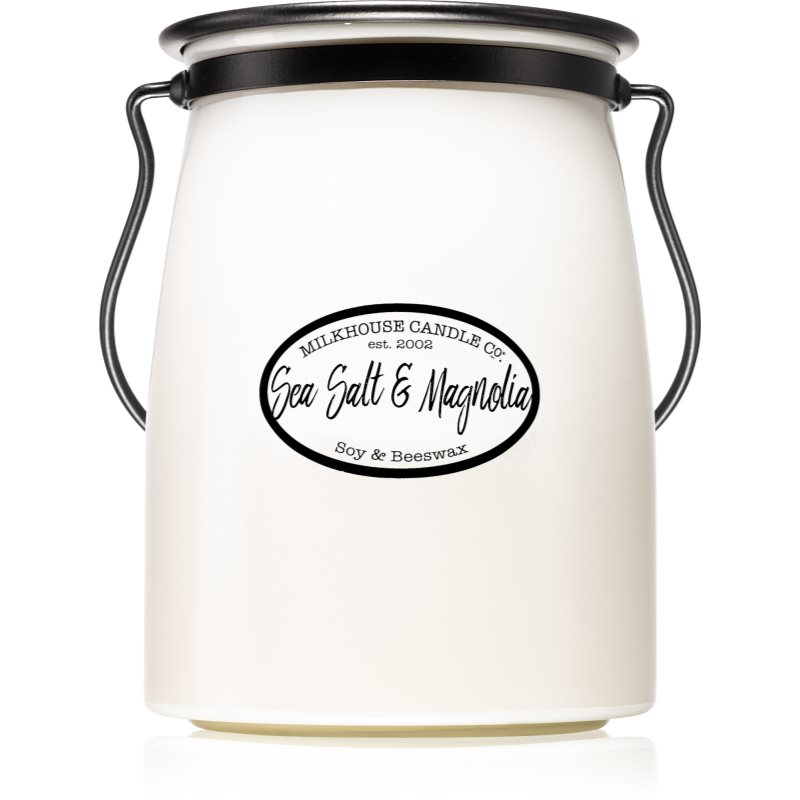 Milkhouse Candle Co. Creamery Sea Salt & Magnolia vonná svíčka Butter Jar 624 g