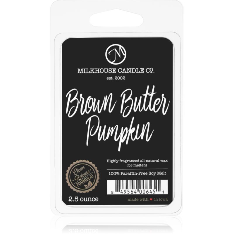 Milkhouse Candle Co. Creamery Brown Butter Pumpkin восък за арома-лампа 70 гр.