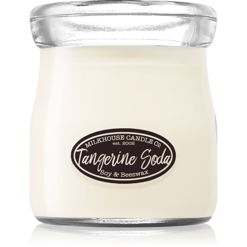Milkhouse Candle Co. Creamery Tangerine Soda vonná svíčka Cream Jar 142 g