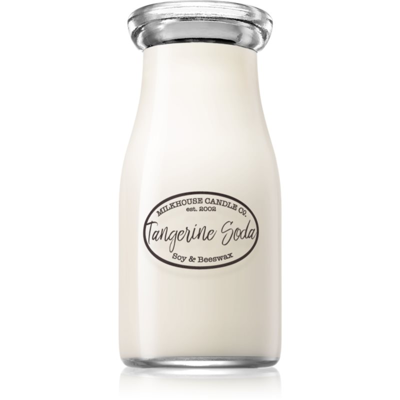 Milkhouse Candle Co. Creamery Tangerine Soda vonná svíčka Milkbottle 227 g