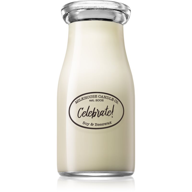 Milkhouse Candle Co. Creamery Celebrate! ароматна свещ  Milkbottle 227 гр.