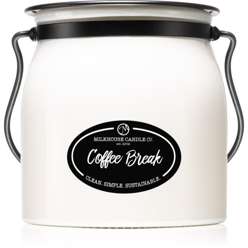 Milkhouse Candle Co. Creamery Coffee Break vonná svíčka Butter Jar 454 g