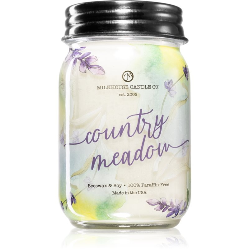 Milkhouse Candle Co. Farmhouse Country Meadow vonná svíčka Mason Jar 368 g