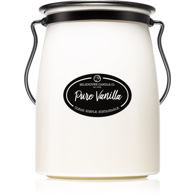 Milkhouse Candle Co. Creamery Pure Vanilla vonná svíčka Butter Jar 624 g