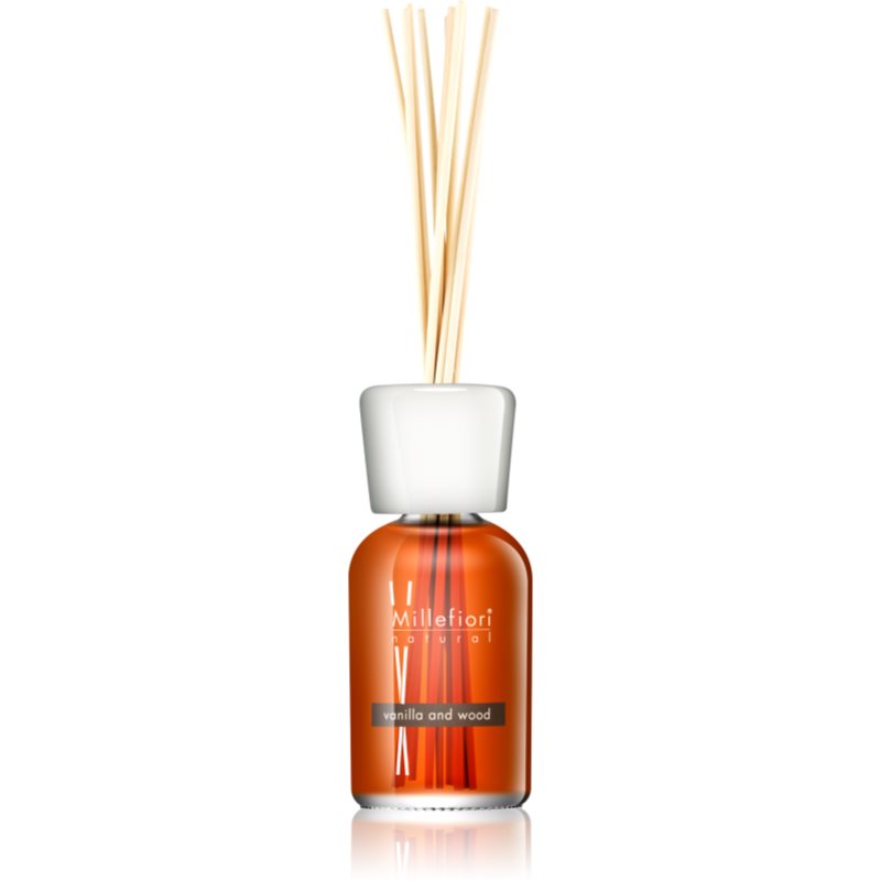 Millefiori Natural Vanilla and Wood aroma difuzér s náplní 100 ml