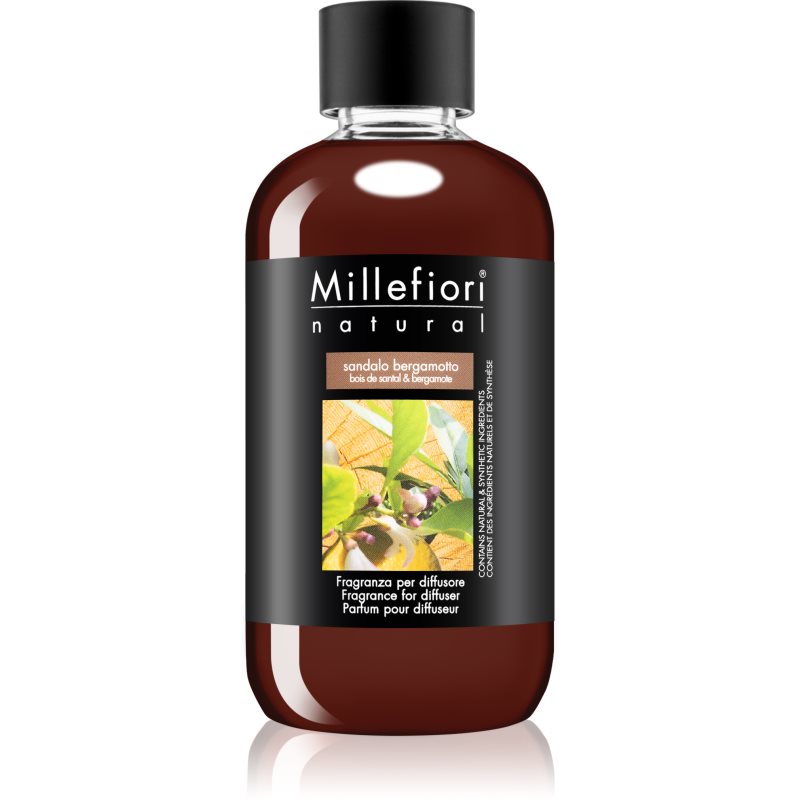 Millefiori Natural Sandalo Bergamotto náplň do aroma difuzérů 250 ml