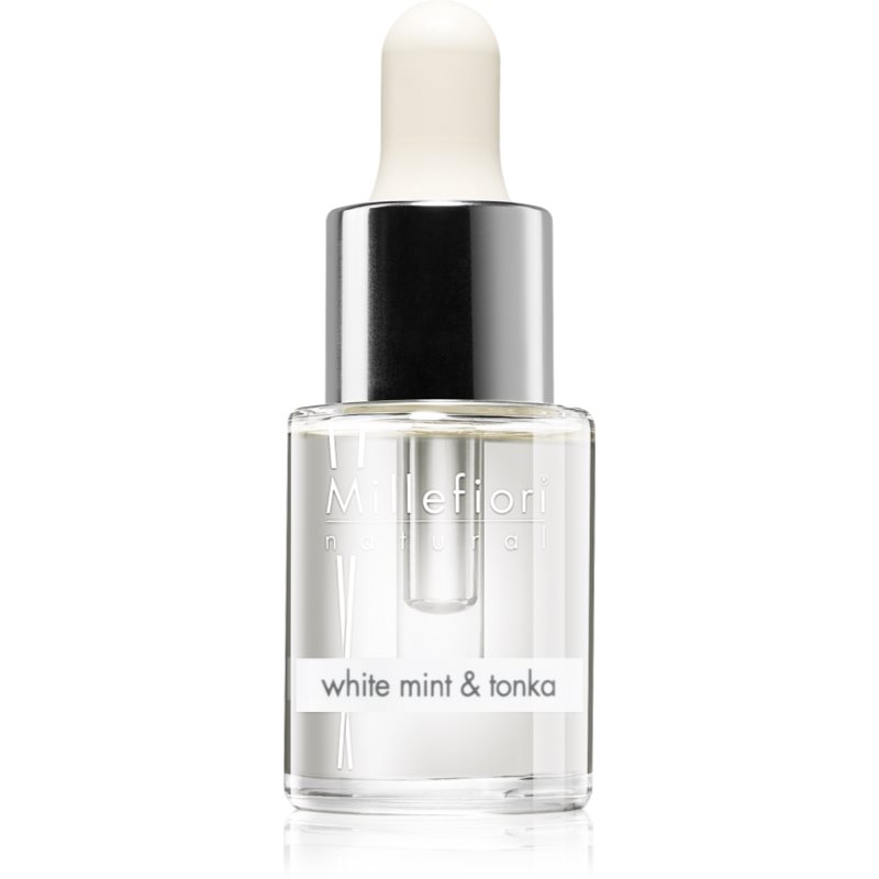 Millefiori Natural White Mint & Tonka vonný olej 15 ml