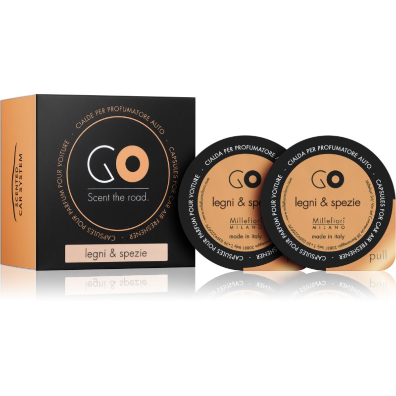 

Millefiori GO Legni & Spezie aромат для авто замінний блок